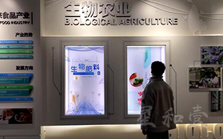 江苏南京国家农高区规划展示馆-生物农业透明柜