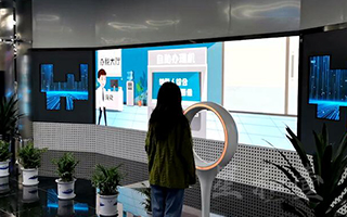江苏扬州税务展厅 - 手势互动感应装置