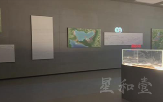 旅游展厅轨道镜动态投影系统