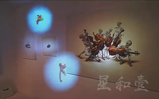 轨道镜投影互动系统