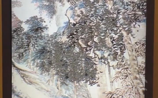 美术馆画框屏--三维影片