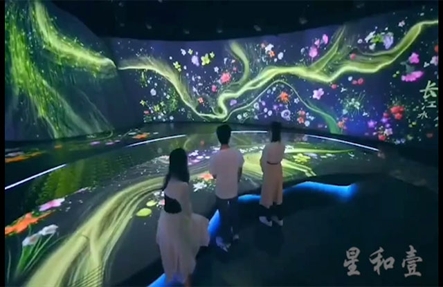 江南水墨空间体验-沉浸式投影